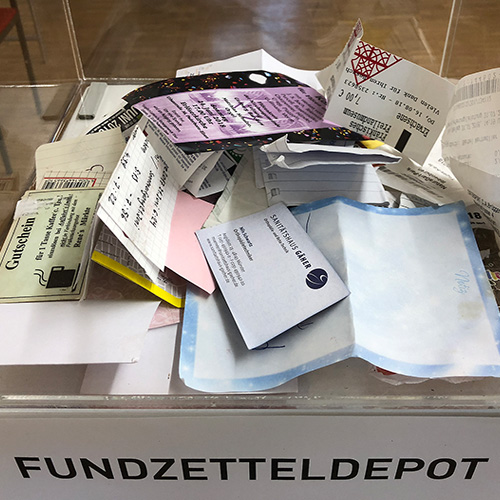 Fundzetteldepot