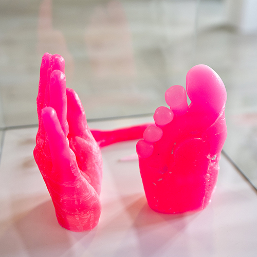 Wachsskulptur Lukas Sünder, Kunstprojekt Mirakelsammlung