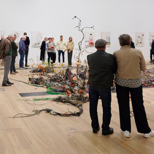 Ausstellung Verwurzelt und verzweigt, Draiflessen Collection, Foto: Peter Hübbe
