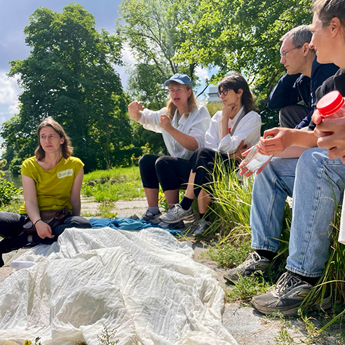Partizipatives Kunstprojekt „Mensch, Fluss!“ von Alisa Tretau