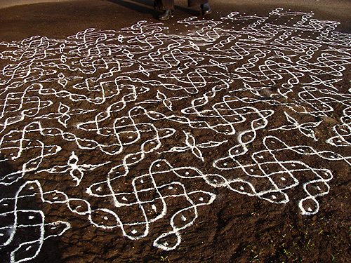Kunstprojekt Kolam für das Münsterland