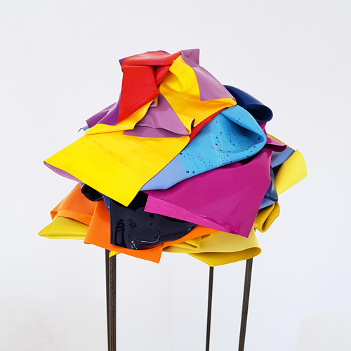 Helen Calder, Polychrome Stack 2020