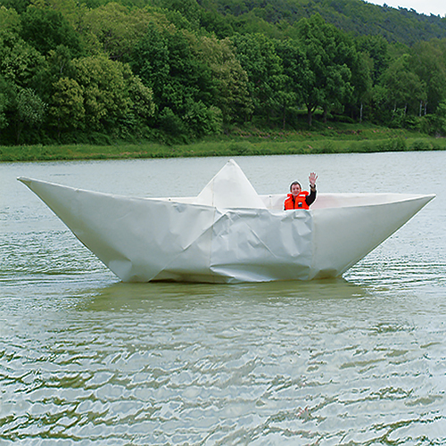 Frank Bölter „Auf großer Fahrt“ Kunstprojekt 2006 im DA, Kunsthaus