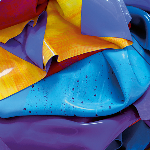 © Helen Calder »Polychrome Stack« | 2020 (Detail) Foto: Christoph Dahlhausen