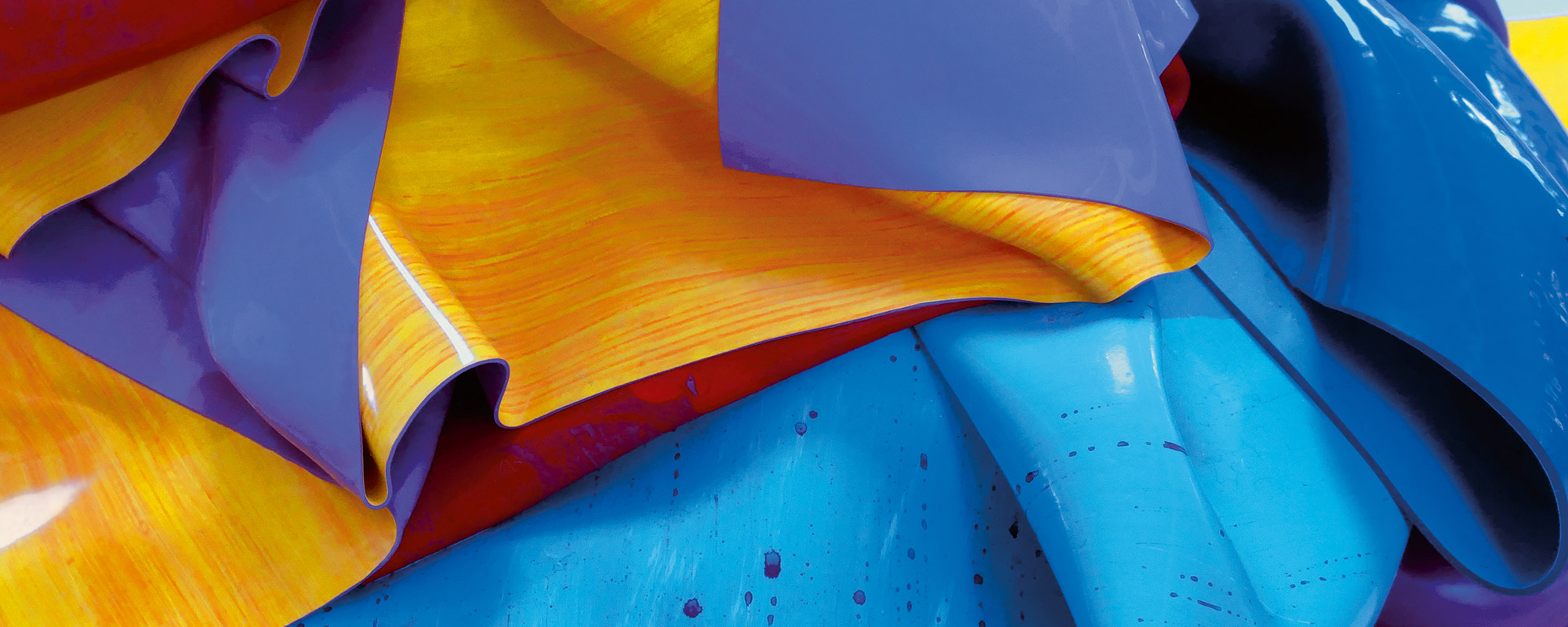Bildnchweis: © Helen Calder »Polychrome Stack« | 2020 (Detail) Foto: Christoph Dahlhausen